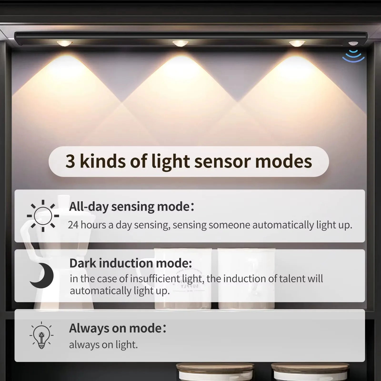 Motion Sensor Cabinet Light
