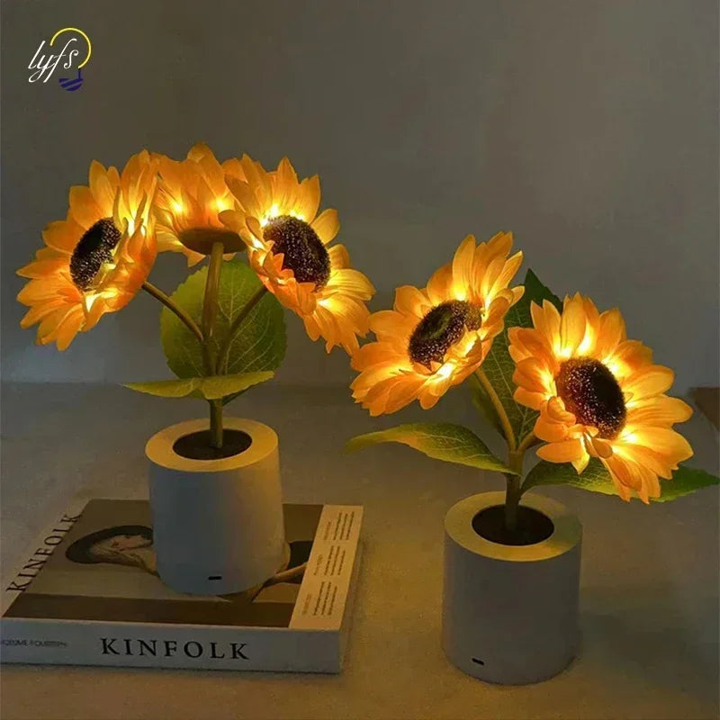 Sunflower Night Lamp