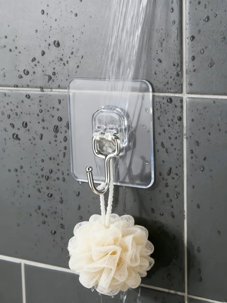Transparent Adhesive Hooks