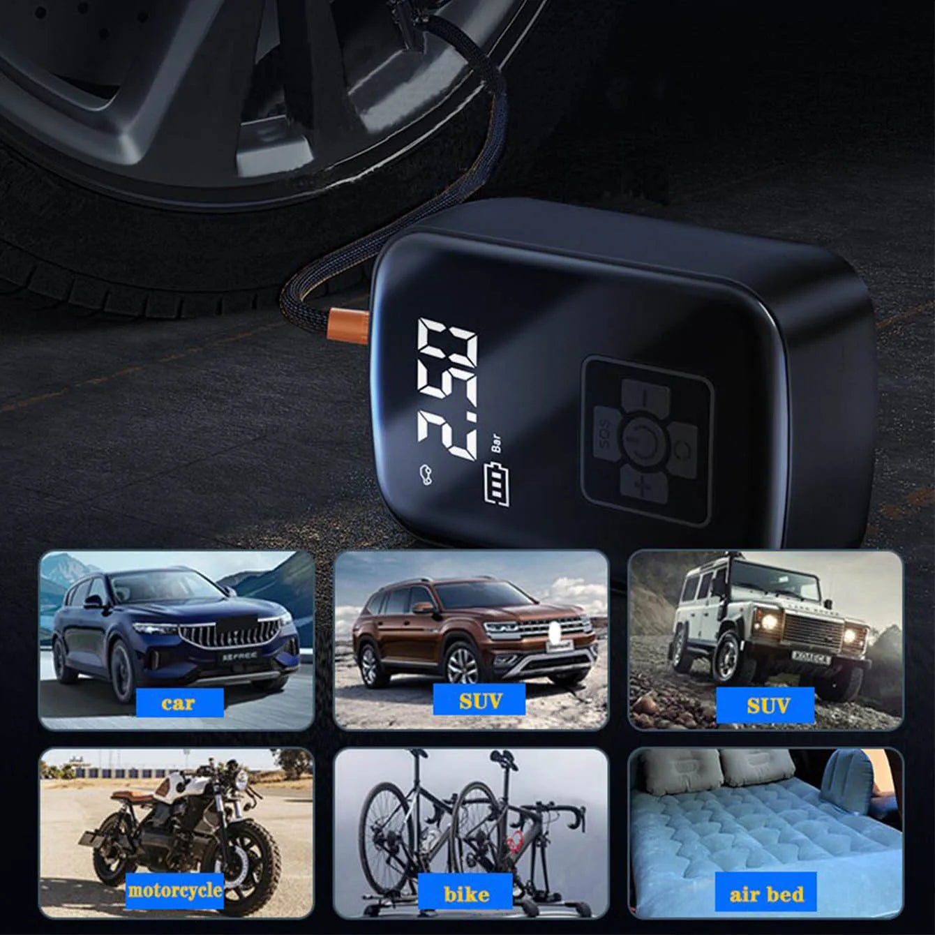 Portable Tire Inflator