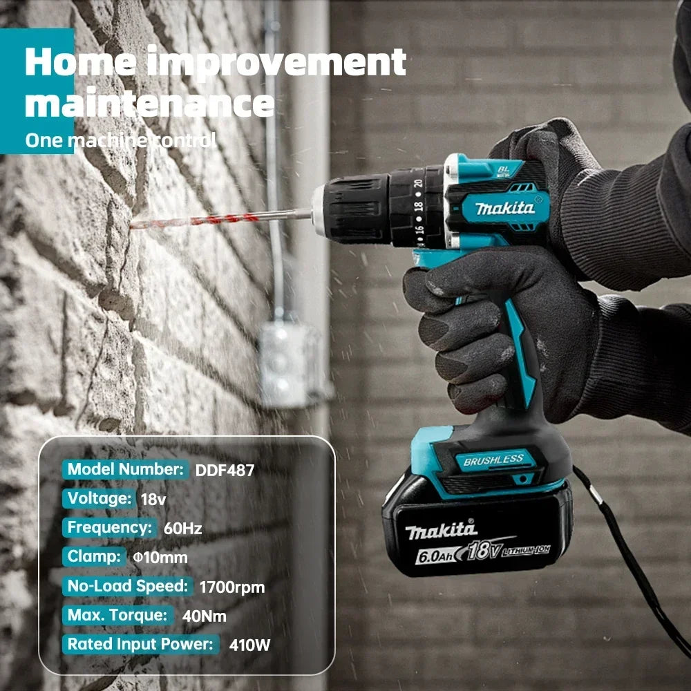 Brushless Cordless Drill Driver