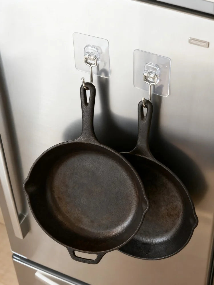 Transparent Adhesive Hooks