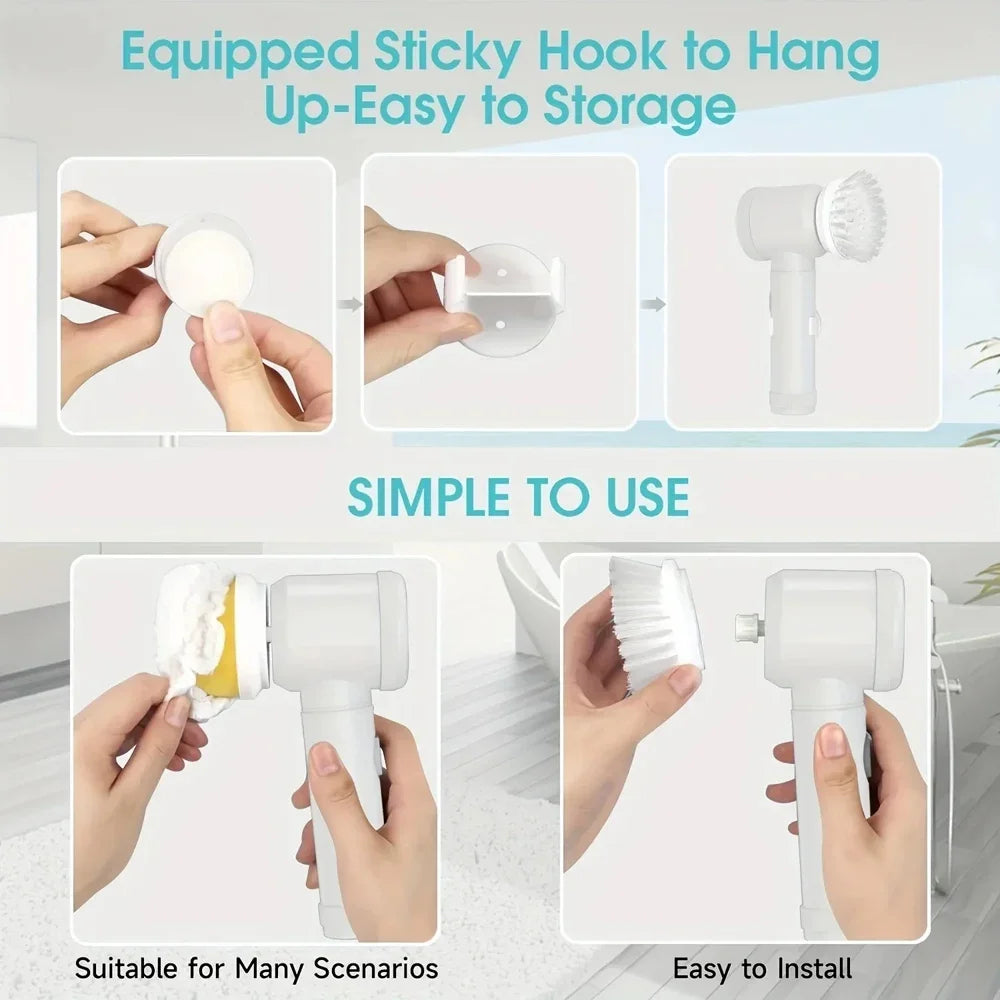 Electric Spin Scrubber